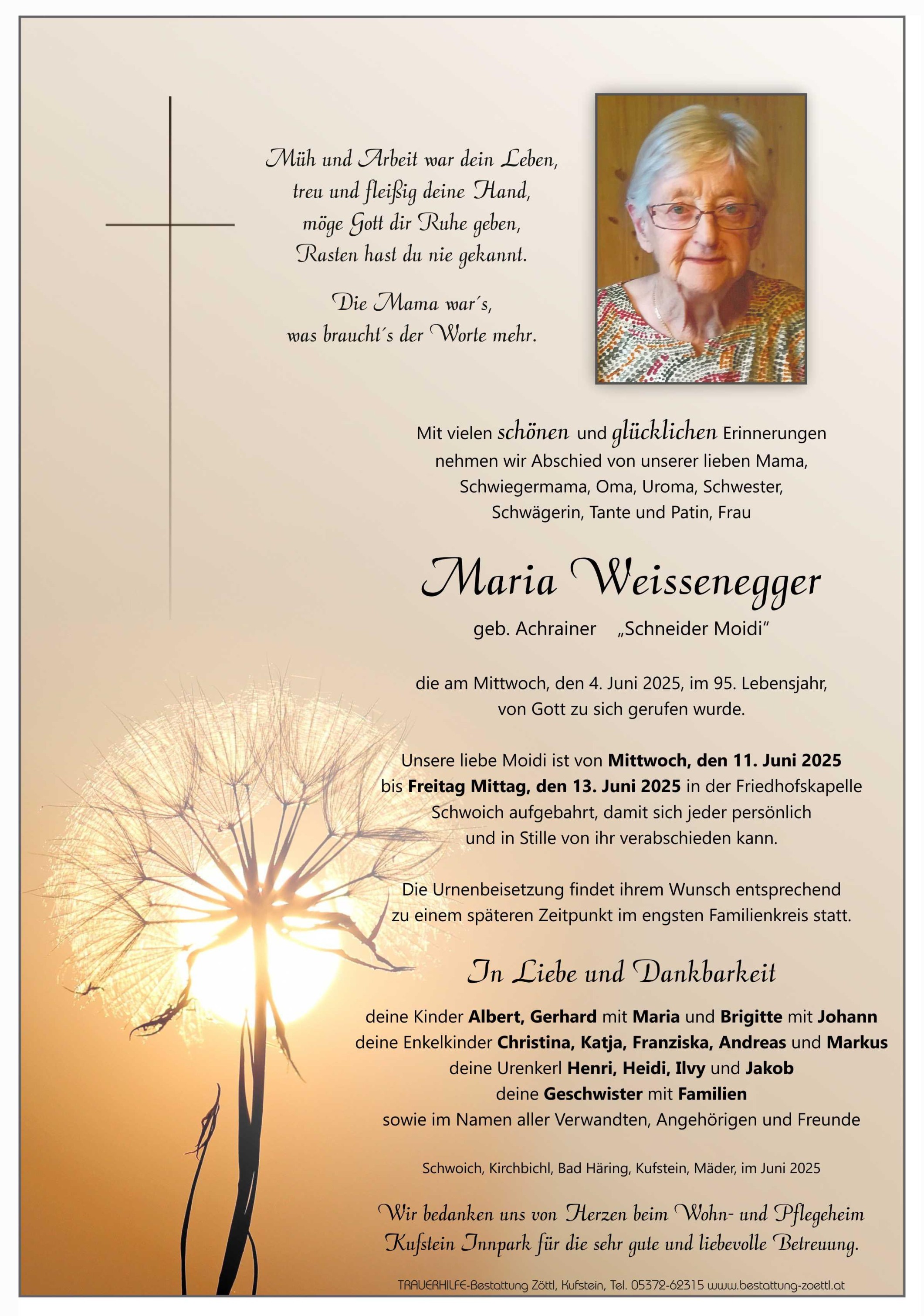 Maria Weissenegger